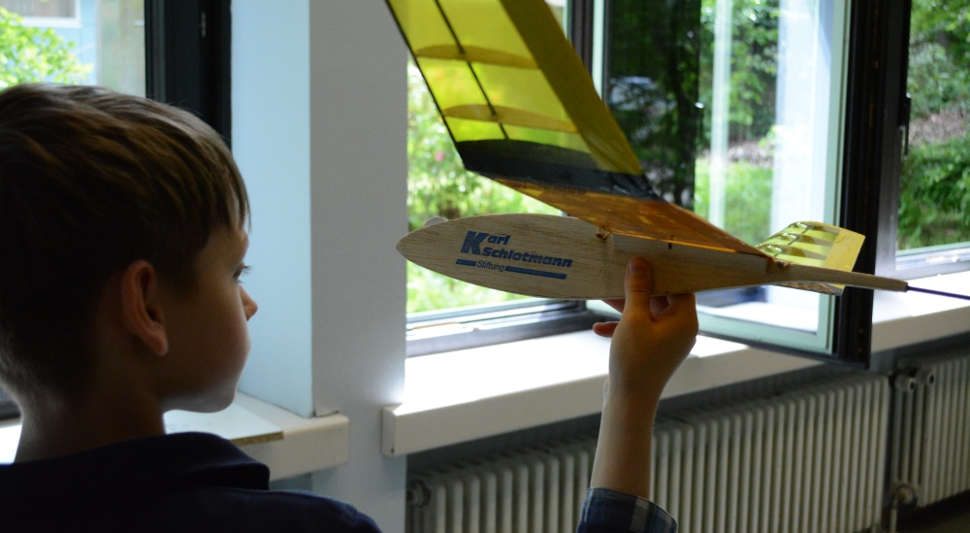 Bei dem Segelflieger kann man nur staunen